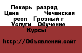 Пекарь (разряд 3) › Цена ­ 20 000 - Чеченская респ., Грозный г. Услуги » Обучение. Курсы   